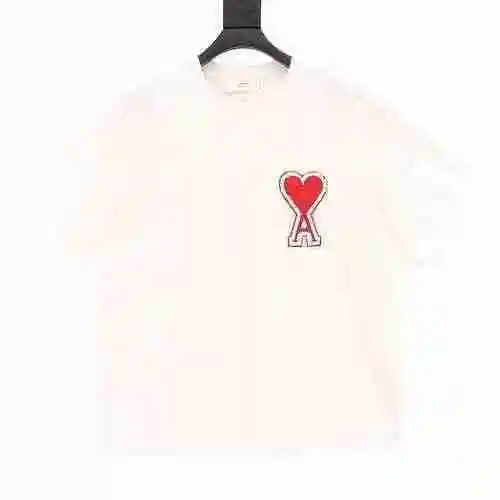 Ami/Love Big Love Toalla Bordado Mangas Cortas