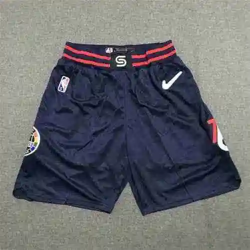 76ers Pantalón de fútbol city azul marino temporada 21-22