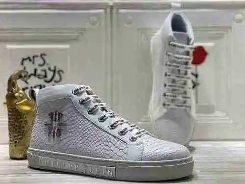 1159250PHILIPHILIPP PLEIN Zapatos casuales de moda de caña alta para hombre 38-44
