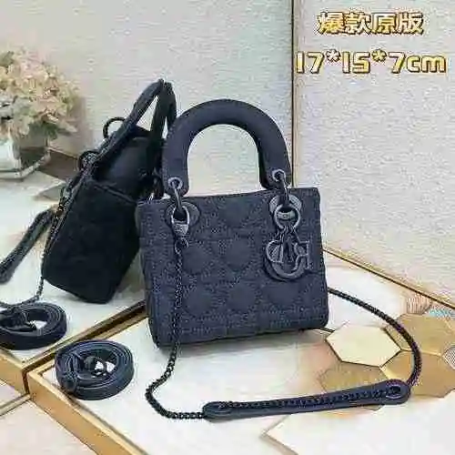 El bolso adopta piel de vaca original importada y factura de bolsa de regalo de entrega de alta cali
