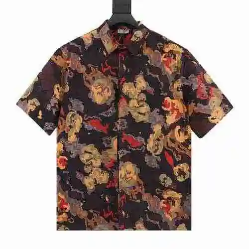 CD camisa de manga corta con estampado floral