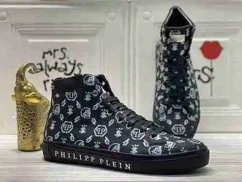 1159240PHILIPHILIPP PLEIN Zapatos altos de nueva moda para hombre 38-44