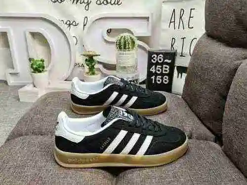 158D grado de la empresa verdadero estándar tamaño medio adlidas origins Gazelle Indoor zapatillas b