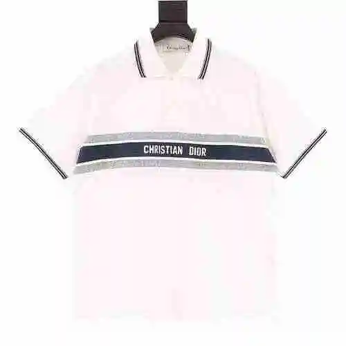 POLO de manga corta con logo y cinturón CD