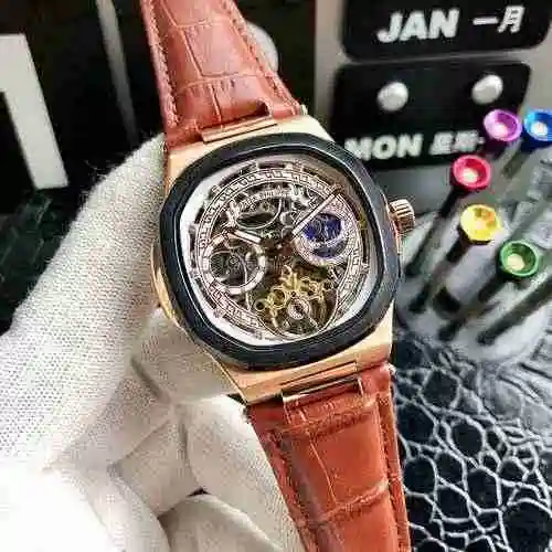 Reloj Patek Philippe para hombre combinado con movimiento mecánico original completamente automático