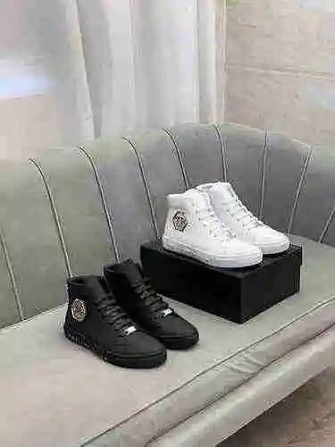 1612250PHILIPHILIPP PLEIN Zapatos casuales de moda de caña alta para hombre 38-44