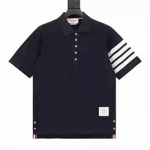 Polo TB Classic Cuatro Barras Manga Corta