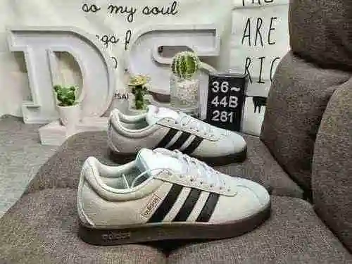 281D Adidas VL Court 2.0 NEO series breathable, comfortable, lightweight casual shoes