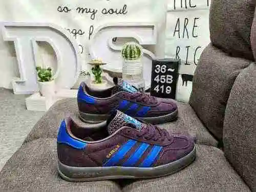 419D grado de la empresa verdadero estándar tamaño medio adlidas origins Gazelle Indoor zapatillas b
