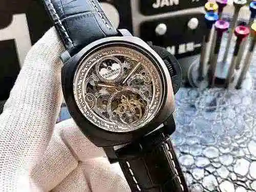 Reloj Peinahai Reloj para hombre combinado con movimiento mecánico original completamente automático