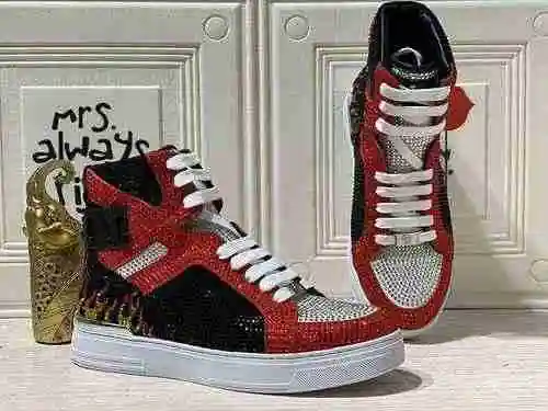 1159320PHILIPHILIPP PLEIN Zapatos altos de nueva moda para hombre 38-44