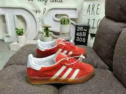 308D grado de la empresa verdadero estándar tamaño medio adlidas origins Gazelle Indoor zapatillas b