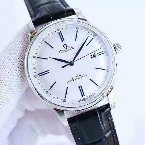 Reloj Omega para hombre combinado con movimiento mecánico original completamente automático Caja de 