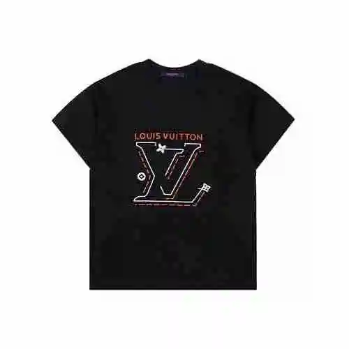 Mangas cortas bordadas con logo Louis Vuitton/Louis Vuitton</span>