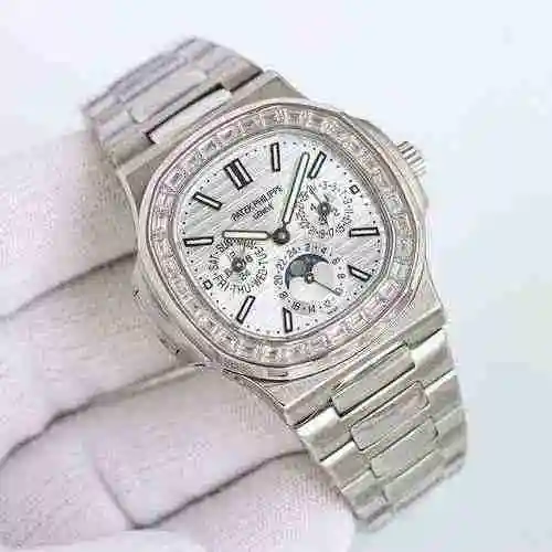 Reloj Patek Philippe para hombre combinado con movimiento mecánico original completamente automático