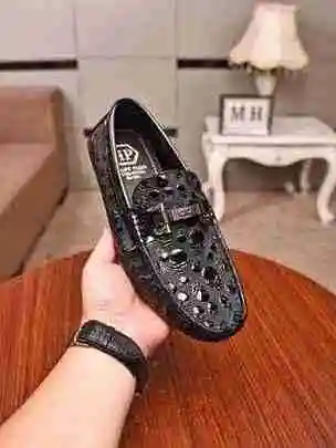 1664220PHILIPHILIPP PLEIN PLEIN Zapatos Doudou casuales versátiles para hombre 38-44