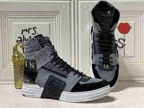 1159330PHILIPHILIPP PLEIN Zapatos altos de nueva moda para hombre 38-44
