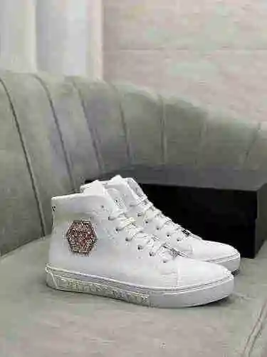 1612250PHILIPHILIPP PLEIN Zapatos casuales de moda de caña alta para hombre 38-44