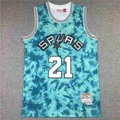 Spurs 21 Duncan Constellation Edition Azul claro