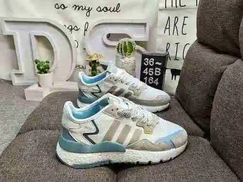 164D company level Adidas Nite Jogger 2019 Boost earth color bar code Jackson Wang endorsement knitt