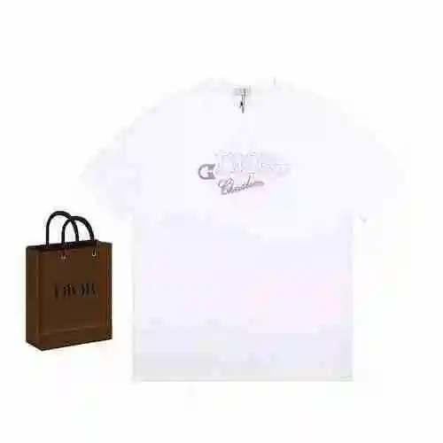 DIOR Nueva camiseta con pin grande Unisex manga corta suelta