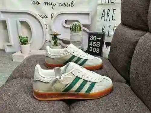 308D grado de la empresa verdadero estándar tamaño medio adlidas origins Gazelle Indoor zapatillas b
