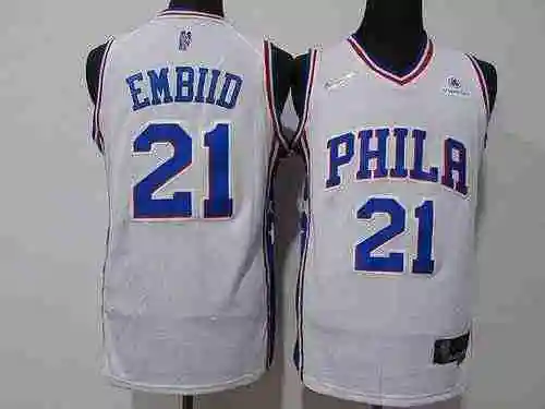 76ers, 21st Enbid 75th Anniversary White