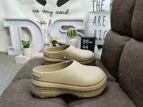 162Dadidas Adifom Stan Mule Clover Thick Sole Casual Slippers Elevated Shoes Summer Comfortable, Non