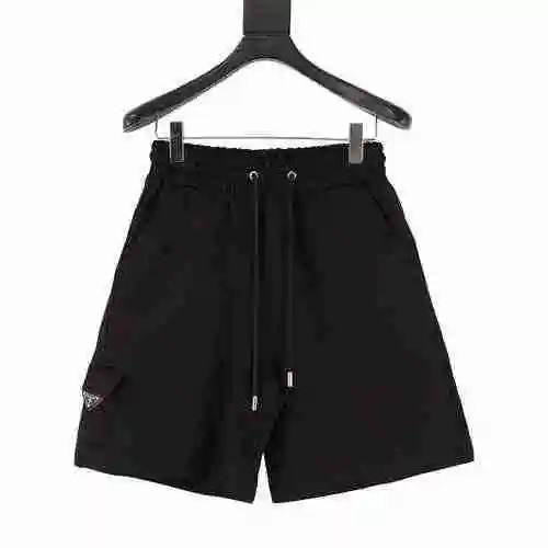 PRADA/Prada Pantalones cortos con bolsillo lateral triangular