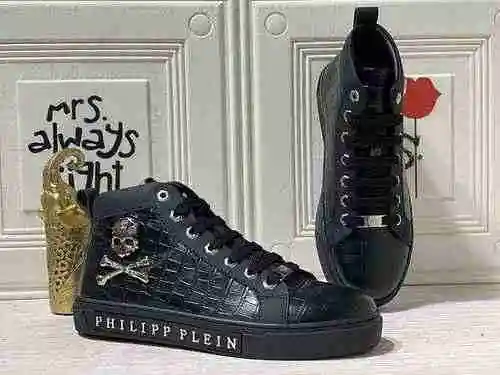1159250PHILIPHILIPP PLEIN Zapatos altos de nueva moda para hombre 38-44