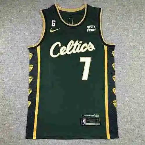 Celtics 7th Jay Brown Temporada 23 City Edition 6 Verde