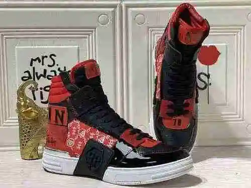 1159330PHILIPHILIPP PLEIN Zapatos altos de nueva moda para hombre 38-44