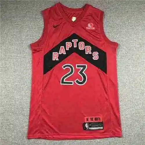 Raptors 23 Fred Vanfrett Temporada 21-22 Edición de recompensas Rojo