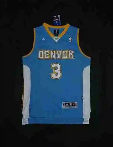Nuggets No. 3 Iverson Azul bebe