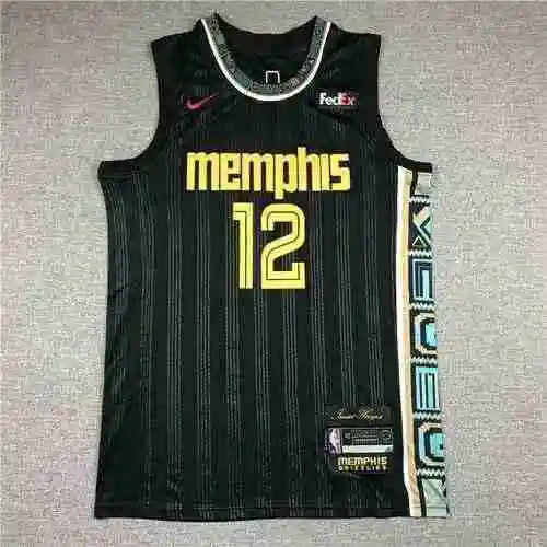 21 Temporada Nuevos Grizzlies 12 Morant Black City Edition