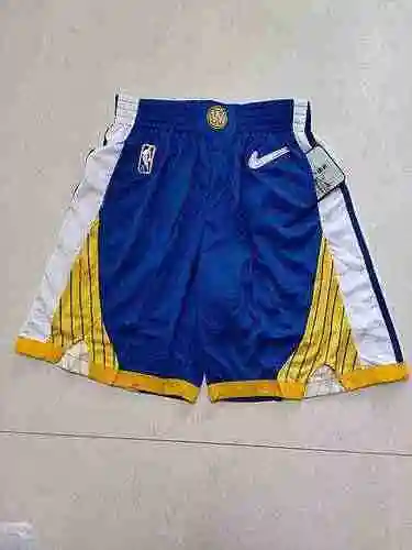 Pantalones azules con bolsillo del 75.º aniversario de la temporada 23 de Warriors
