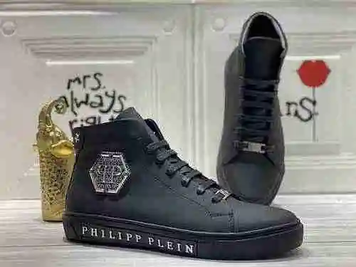 1159240PHILIPHILIPP PLEIN Zapato deportivo de caña alta para hombre, nueva moda, 38-44