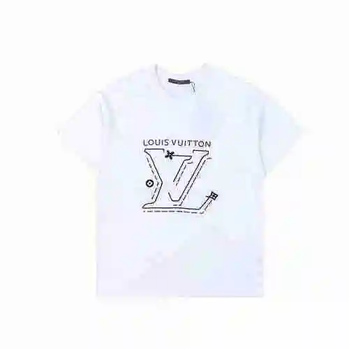 Mangas cortas bordadas con logo Louis Vuitton/Louis Vuitton</span>