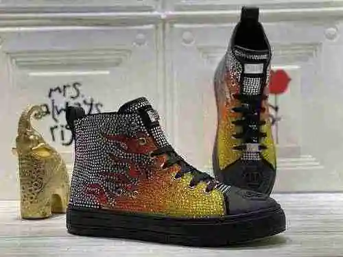 1159340PHILIPHILIPP PLEIN PLEIN Nueva moda Gaobang zapatos de hombre 38-44