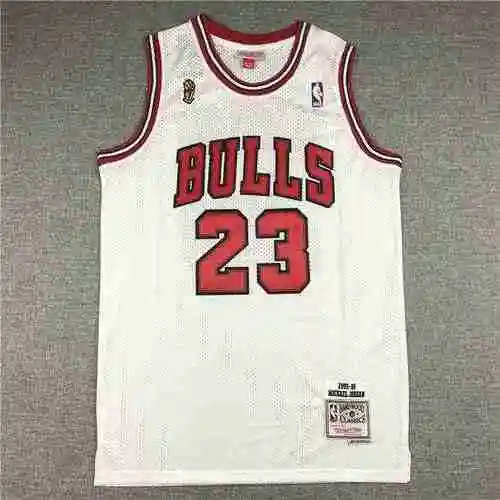 MN Vintage Bull 23 Jordan Campeonato Blanco