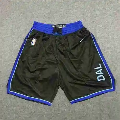 Mavericks pantalones cortos de fútbol negros temporada 18-19 City Edition