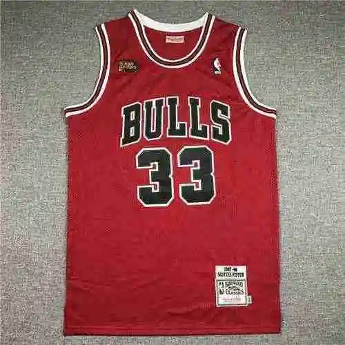 Toro 33 Pippen Final Retro Rojo