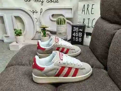 158D Auténtico Adidas Oficial Mismo VECINDARIO x INVINCIBILE x Adidas Campus Tripartite Co marca Mat