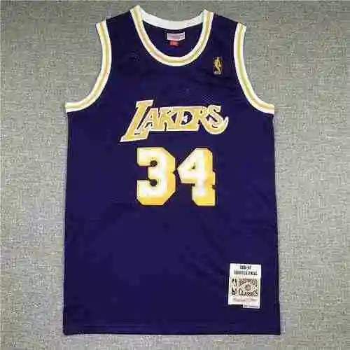 MN Vintage Gold Label Lakers 34 O'Neal Vintage Púrpura