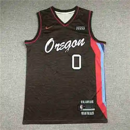 Trailblazer 0 Lillard Temporada 23 Edición Ciudad Negro