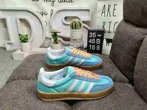 158D grado de la empresa verdadero estándar tamaño medio adlidas origins Gazelle Indoor zapatillas b