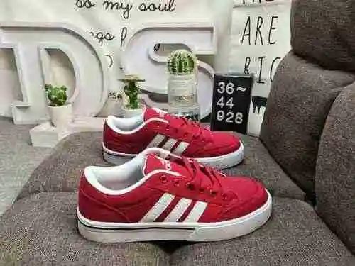 928DAdidas NEO GVP CANVAS STR campus style canvas low top campus board shoes!