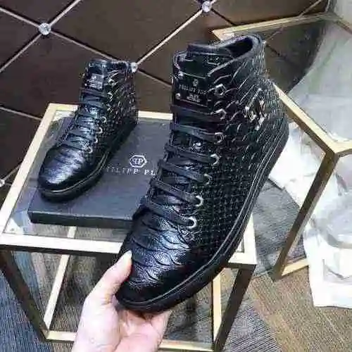 1092260pp Zapato de hombre de caña alta de nueva moda 38-44