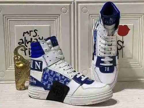 1159330PHILIPHILIPP PLEIN Zapatos altos de nueva moda para hombre 38-44