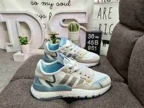 951D company level Adidas Nite Jogger 2019 Boost earth color bar code Jackson Wang endorsement knitt